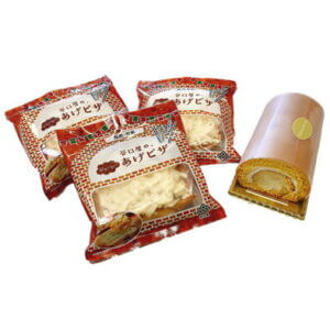 【冷凍】豆乳ロールケーキ＆ジューシーあげピザ